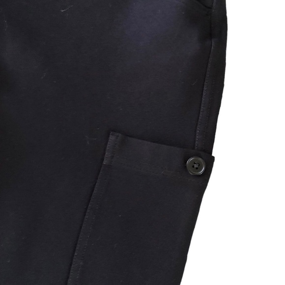 Duluth Trading Athletic Knit Cargo Straight Hiking Pants Casual 12X30 Black - Picture 3 of 4